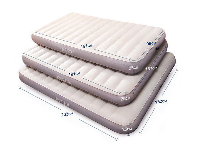 Sondergröße-Reise-aufblasbare Bett CER/ISO Bescheinigung, die PVC-Material sich schart fournisseur