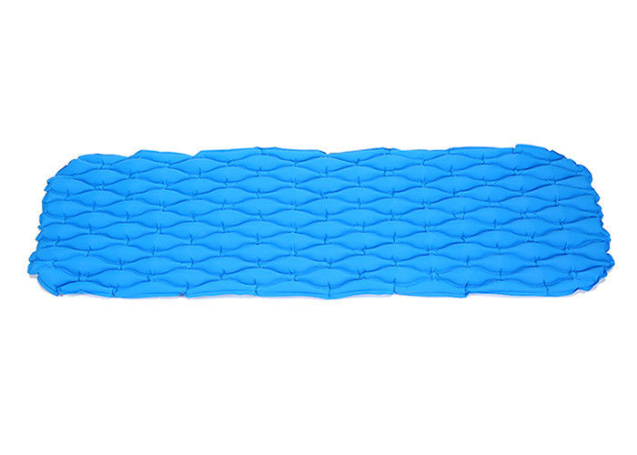 Schaum-Schwamm-aufblasbare Schlafenauflagen-grüne/blaue Farbe 189 * 60 * 2. 5CM fournisseur