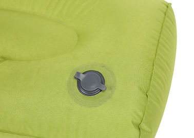 Bescheinigung der Hals-aufblasbare Reise-Kissen-grüne Farbquadrat-Form-CGS fournisseur