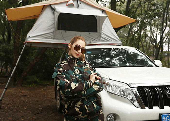 Oxford-Stoff PU-Beschichtungs-Auto-Dach angebrachtes Zelt, Campingzelt für Auto-Dach fournisseur